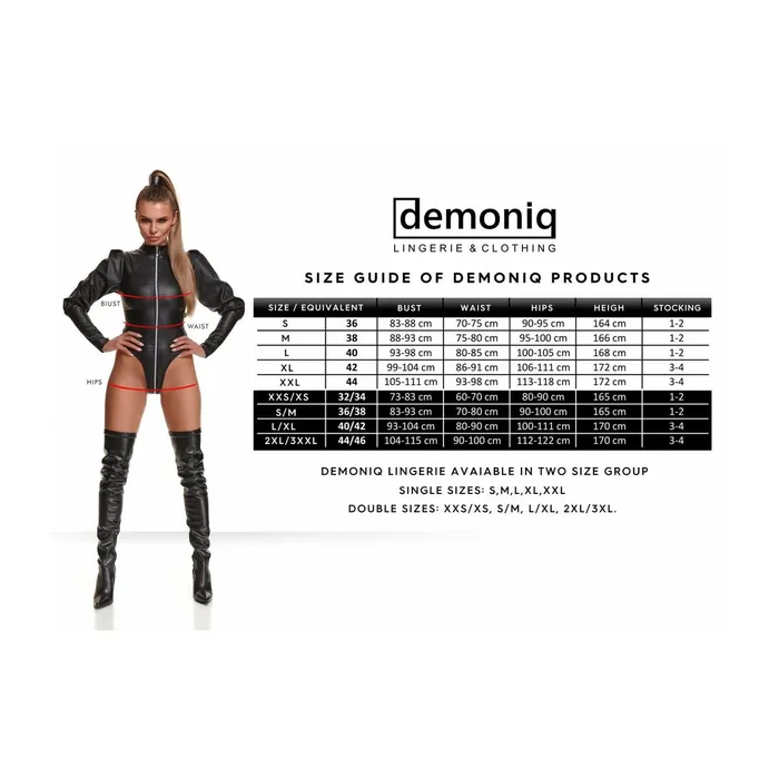 Male Sex Toys | Vestito Demoniq Nero XL - Demoniq Male Sex Toys | Vestito Demoniq Nero XL - Demoniq