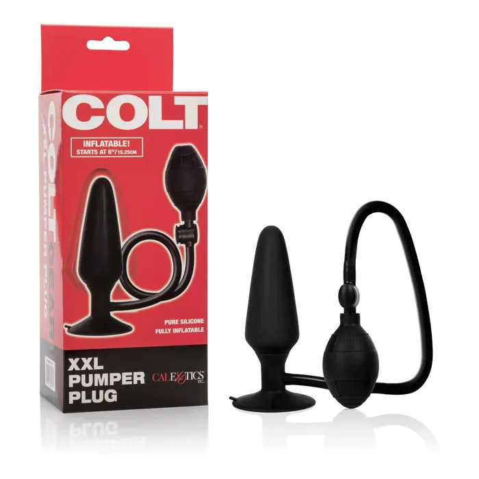 Colt XXL Pumper Plug - Black | CalExotics Anal
