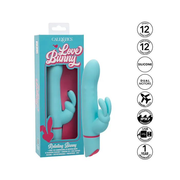 Love Bunny Rotating Bunny Vibrator Cal Exotics Vibrators