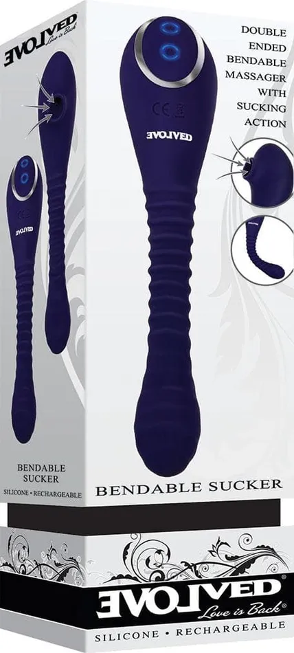 Vibrators Bendable Vibrator Bendable Sucker Evolved Novelties Vibrators Bendable Vibrator Bendable Sucker Evolved Novelties