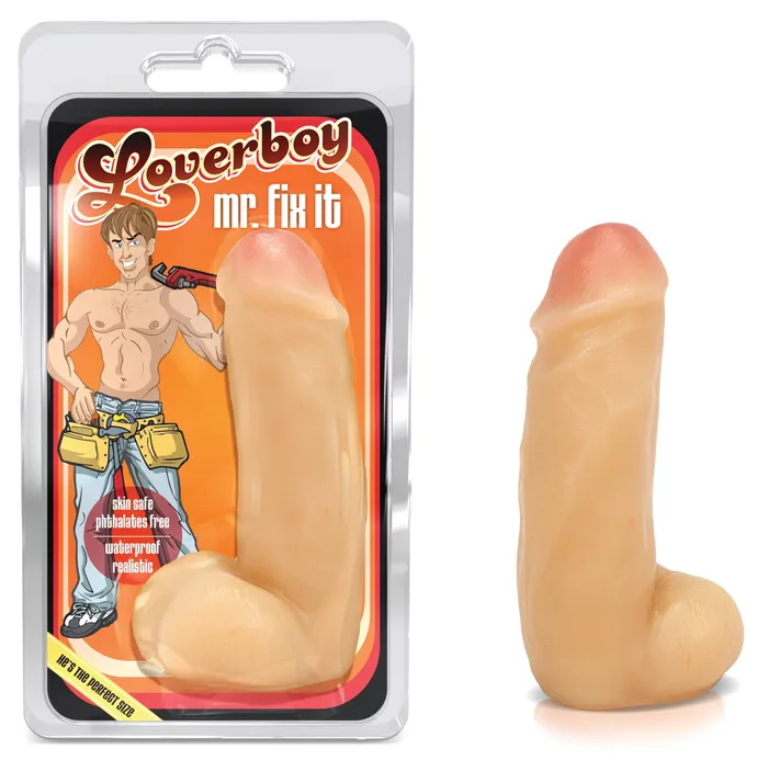 Blush Novelties Dildos Loverboy Mr Fix It Beige