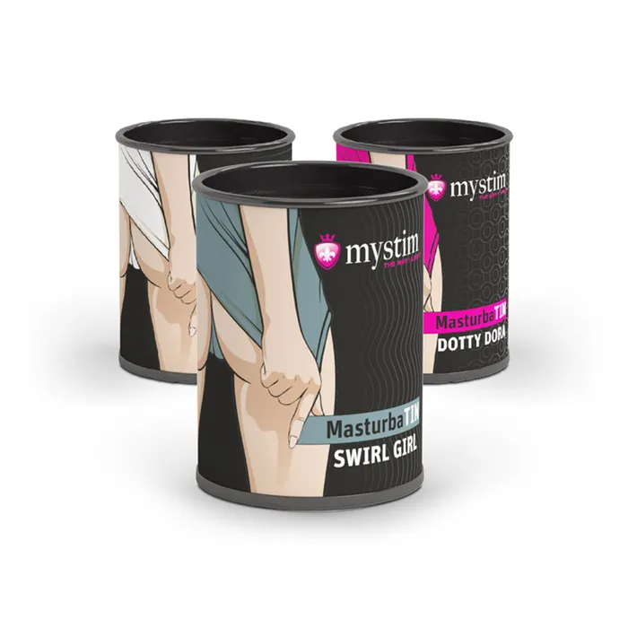 Mystim Vibrators Mystim MasturbaTin Swirl Girl Waves Mystim Vibrators Mystim MasturbaTin Swirl Girl Waves