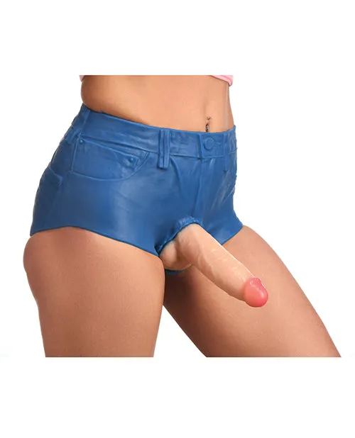 Strap U Booty Shorts 6 Silicone Dildo StrapOn Harness XR Brands Female Sex Toys Strap U Booty Shorts 6 Silicone Dildo StrapOn Harness XR Brands Female Sex Toys